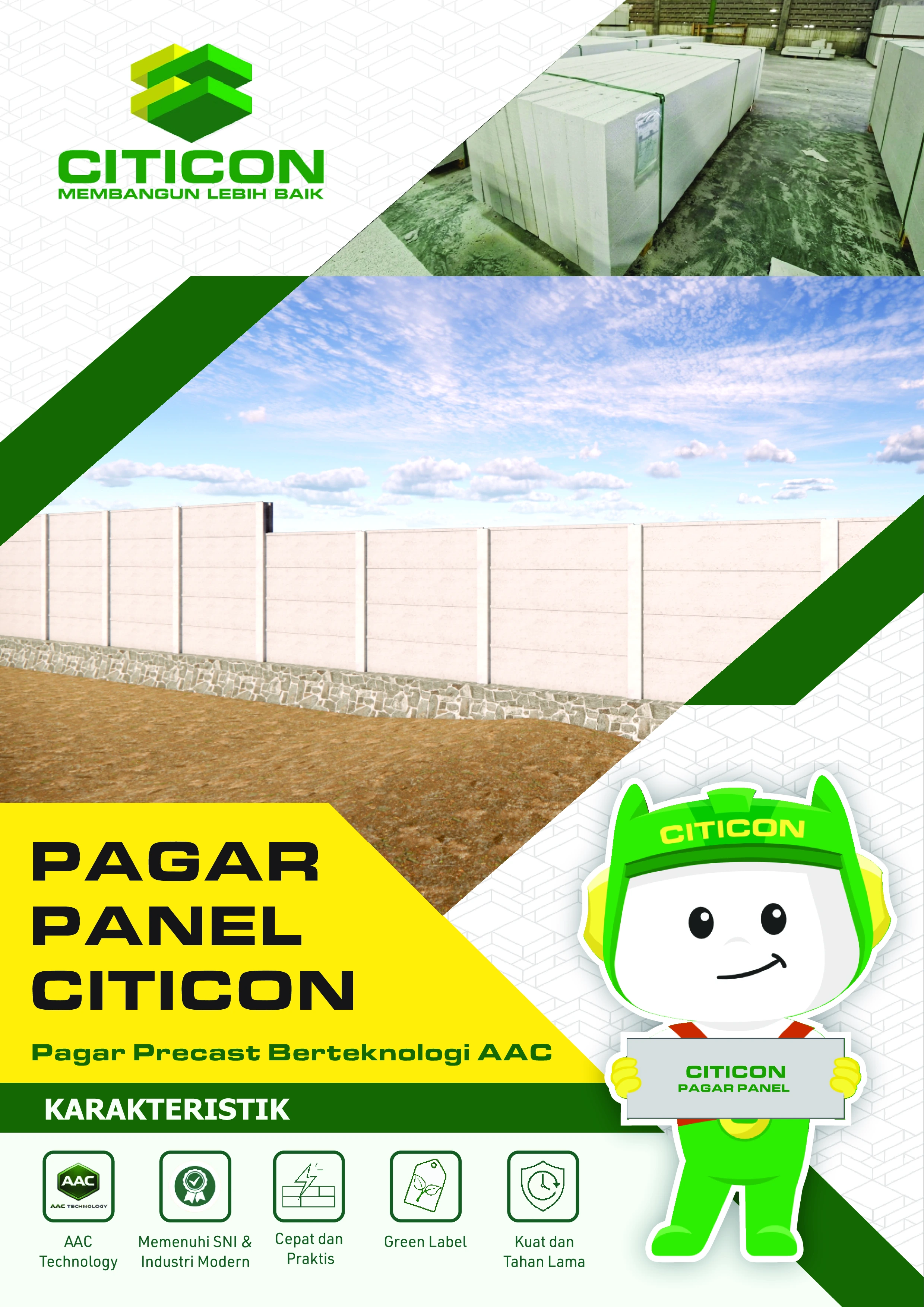 Brosur Pagar Dinding Citicon